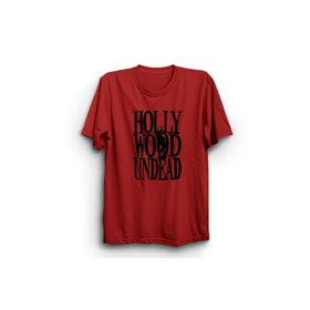 The Fame Hollywood Undead HU Birds Rock Metal Müzik Grubu Kırmızı Kadın T-shirt