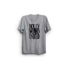 The Fame Hollywood Undead HU Rock Metal Müzik Grubu Gri Kadın T-shirt