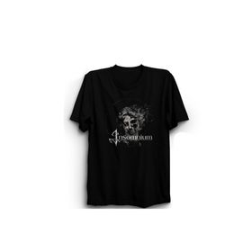 The Fame Insomnium Damaged Rock Death Metal Müzik Grubu Siyah Kadın T-shirt
