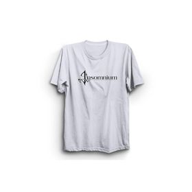 The Fame Insomnium Yazı Font Rock Death Metal Müzik Grubu Beyaz Kadın T-shirt