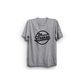 The Fame Is This It Indie New York Garage Rock Retro Rock Gri Kadın T-shirt