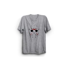 The Fame Jason Mask 13TH Friday Gri Kadın T-shirt
