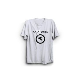 The Fame Karga Temalı Logo Rock Band Beyaz Unisex T-shirt