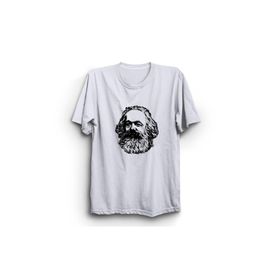 The Fame Karl Marx Beyaz Kadın T-shirt