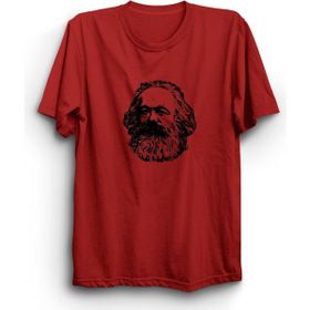 The Fame Karl Marx Kırmızı Kadın T-shirt