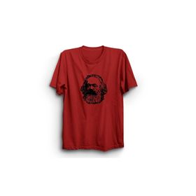 The Fame Karl Marx Kırmızı Kadın T-shirt