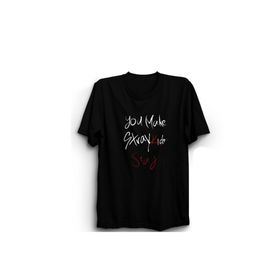The Fame Kids Stay Siyah Unisex T-shirt