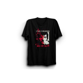 The Fame Kill My Mind Louis Siyah %100 Pamuk Kadın T-shirt