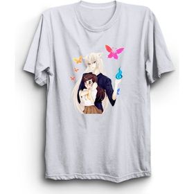 The Fame Kiss Kamisama Hajimemashita Manga Anime Beyaz Kadın T-shirt