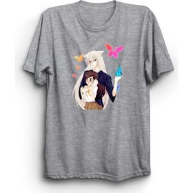 The Fame Kiss Kamisama Hajimemashita Manga Anime Gri Kadın T-shirt