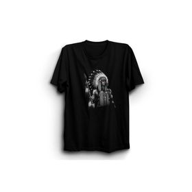 The Fame Kızılderili Indian Siyah Kadın T-shirt