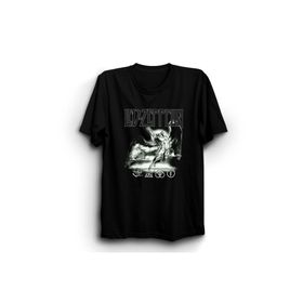 The Fame Led Symbols Zepp Big Rock Metal Siyah %100 Pamuk Kadın T-shirt