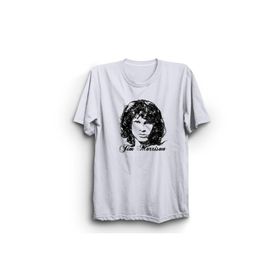 The Fame Lizzard King Morrissooonn Black Dooors Beyaz %100 Pamuk Kadın T-shirt