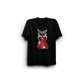 The Fame Maayhemmm Red Goat Rock Metal Müzik Grubu Siyah Kadın T-shirt