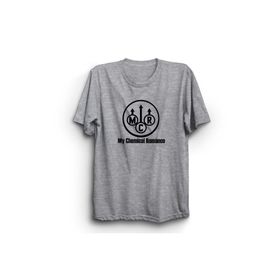 The Fame MCR Logo Gri Kadın T-shirt