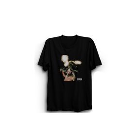 The Fame Melanie Parental Advisory Siyah Unisex T-shirt