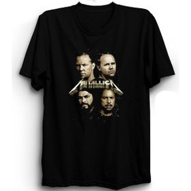 The Fame Metallica VRS-33 Rock Metal Grup Siyah Kadın T-shirt