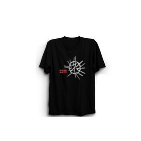 The Fame Mode Sticks Rock Metal Müzik Grubu Siyah Unisex T-shirt