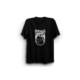 The Fame Motionless In White Crow Karga Rock Metal Grup Siyah Kadın T-shirt
