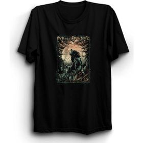 The Fame Motionless In White Wolf Rock Metal Grup Siyah Kadın T-shirt