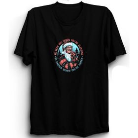 The Fame Nightmare Santa Freddy Krueger Korku Noel Siyah Kadın T-shirt