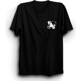 The Fame Oğlak Burcu Capricorn Astroloji Siyah Kadın T-shirt