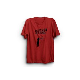 The Fame Okçuluk Archery Ok Yay Kırmızı Kadın T-shirt