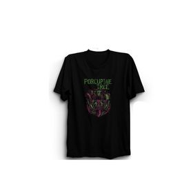 The Fame P Tree Green Design Rock Metal Grup Siyah Kadın T-shirt