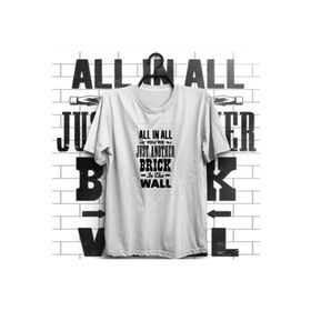 The Fame Pink Wall Rock Metal Beyaz Kadın T-shirt