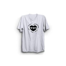 The Fame Popular South Korean Girl Music Group IT Beyaz Kadın T-shirt