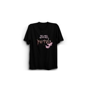 The Fame Portals Butterfly Siyah Unisex T-shirt