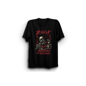 The Fame Rage Mach RATM Rock Metal Müzik Grubu Siyah Kadın T-shirt
