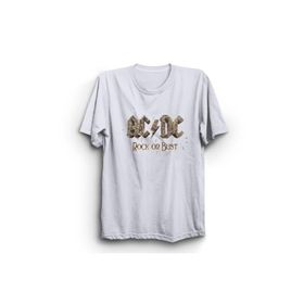 The Fame Rock Or Bust Rock Metal Müzik Grubu Beyaz Kadın T-shirt