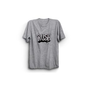 The Fame Rush Font Logo IV Rock Metal Grup Gri Kadın T-shirt