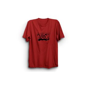 The Fame Rush Font Logo IV Rock Metal Grup Kırmızı Kadın T-shirt