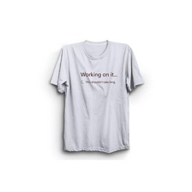 The Fame Sharepoint Working On It Server Yazılım Yazılımcı Computer PC Beyaz Erkek T-shirt
