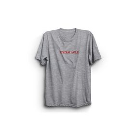 The Fame Stay Weird Tuhaf Kal Gri Kadın T-shirt