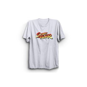 The Fame Street Fighter Fight Dövüş Oyun Game Beyaz Kadın T-shirt