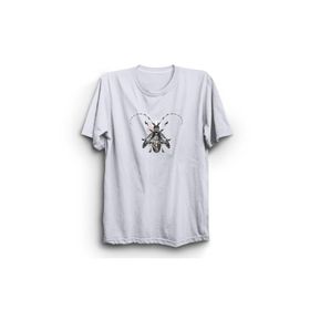 The Fame Tasarım Böcek Makine Mühendisi Machine Bug Engineer Beyaz Kadın T-shirt