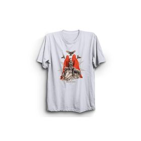 The Fame The Devil In I Gotik Skull Beyaz Kadın T-shirt