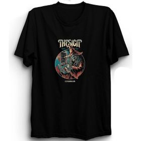 The Fame The S.I.G.I.T. Rock Metal Grup Siyah Kadın T-shirt