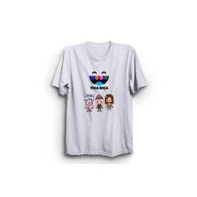 The Fame Toca Boca Game Oyun VRS03 Beyaz Kadın T-shirt