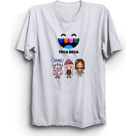 The Fame Toca Boca Game Oyun VRS03 Beyaz Kadın T-shirt