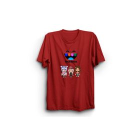 The Fame Toca Boca Game Oyun VRS03 Kırmızı Çocuk T-shirt