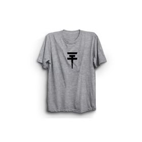 The Fame Tokio Mini Logo Rock Metal Müzik Grubu Gri Kadın T-shirt