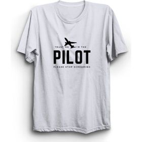 The Fame Trust Me Im Pilot Pilot Airplane Kaptan Uçak Beyaz Kadın T-shirt