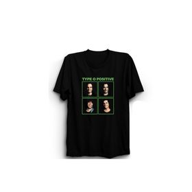 The Fame Type O Positive Parody Of Negative Rock Metal Siyah Kadın T-shirt