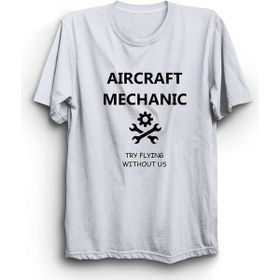 The Fame Uçak Teknisyeni Aircraft Mechanic Mühendis Beyaz Kadın T-shirt
