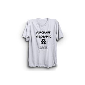 The Fame Uçak Teknisyeni Aircraft Mechanic Mühendis Beyaz Kadın T-shirt