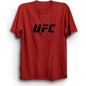 The Fame UFC Ultimate Fighting Championship Dövüş Fight Kırmızı Kadın T-shirt
